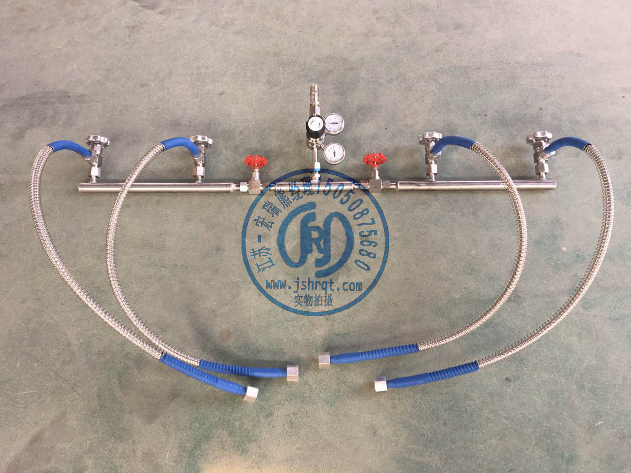 2X2全不銹鋼雙側單路匯流排